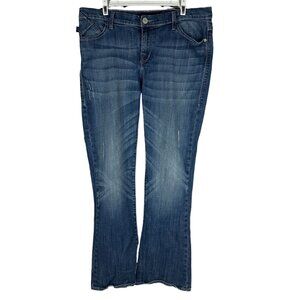 Rock & Republic Women's Kasandra Bootcut Jeans Size 16M Mid-Rise Medium Wash